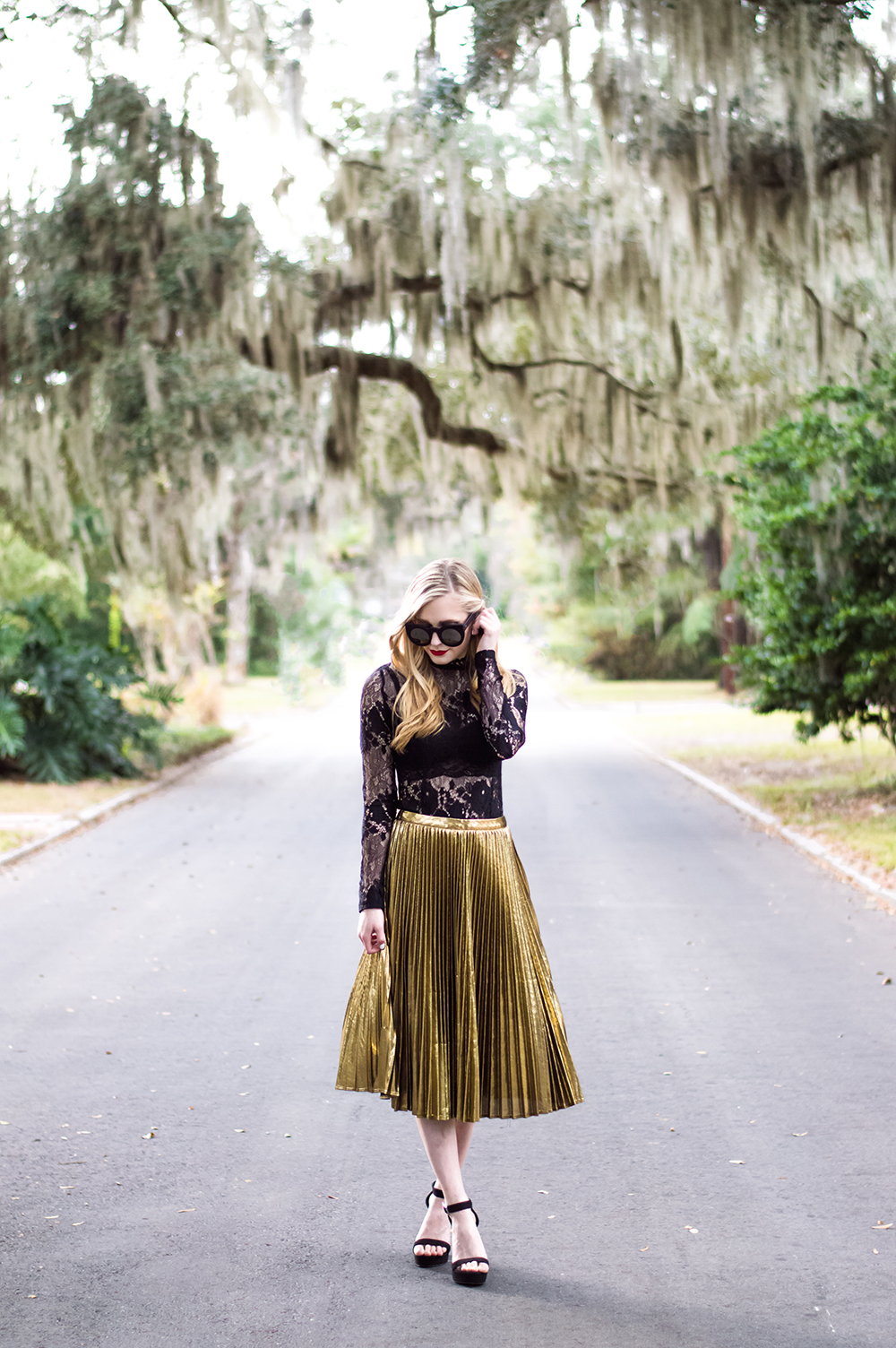 midi skirt christmas outfit